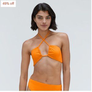New Everlane The String Bandeau Top